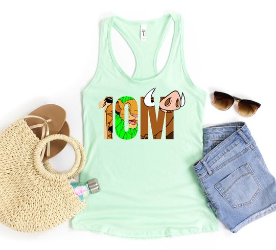 10 Miler race,  Springtime Surprise Weekend, Running Shirt, Gift For Runner, Sport Shirt, Hakuna Matata