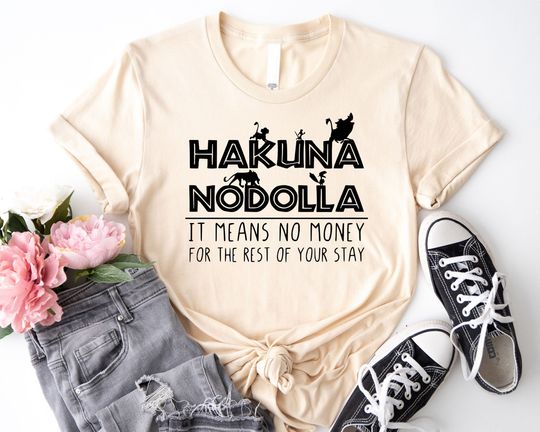 Disney Hakuna Nodolla Shirt, Lion King Shirt, Animal Kingdom Shirt, Disneyland Shirt, Animal Kingdom Family Tee, Animal Kingdom Family Match