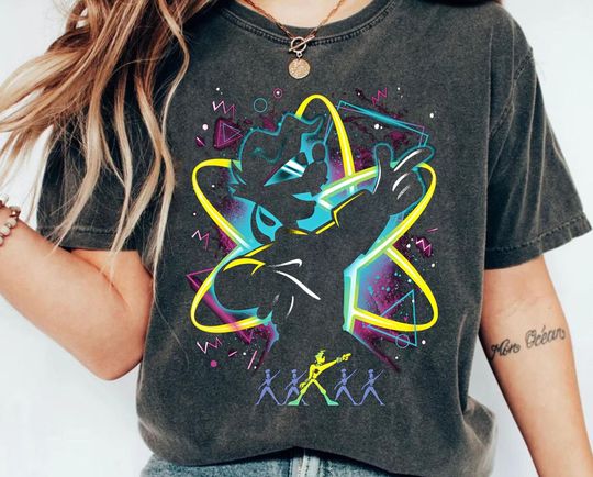 Disney A Goofy Movie Powerline World Tour 95 Shirt, Max Goof Power Line Roxanne