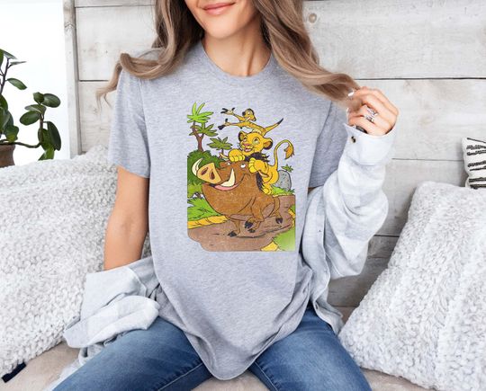 The Lion King Pumba T-Shirt, Disney Simba Shirt, Nala Shirt, Animal Kingdom Sweatshirt, Timon Shirt
