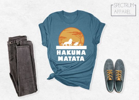 Hakuna Matata Shirts, Disney Family T-shirt, Animal Kingdom Tee, Disney Lion King Shirts, Disney Gift Tee, Hakuna Matata Animal Kingdom Gift