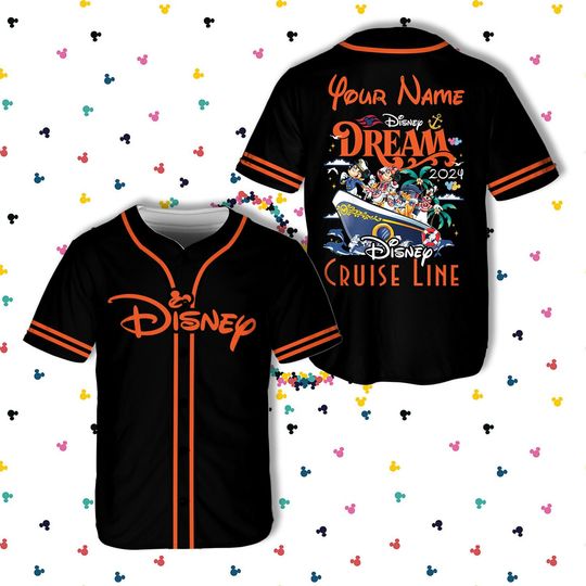 Disneyland Baseball Jersey, Disney Cruise Vacation Matching Shirt