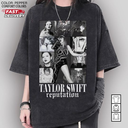 Vintage 90s Style Taylor Reputation Shirt, taylor version Eras Tour Shirt