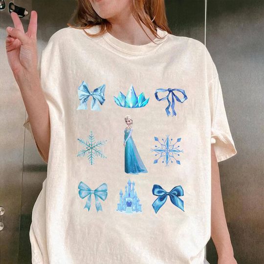 Disneyland Elsa Princess Coquette Shirt