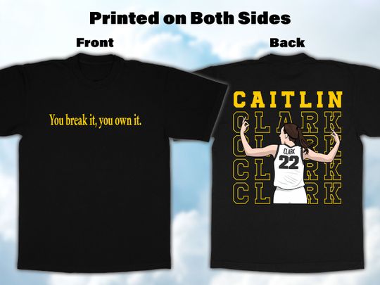 Caitlin Clark Iowa Tshirt. High quality Tshirt