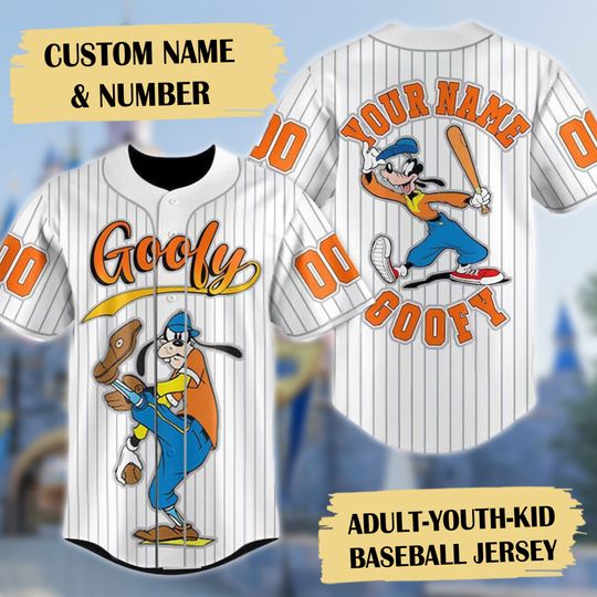 Personalized Silly Dog Baseball Jersey, Animated Dog Father
