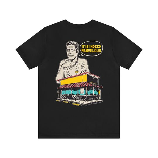 Anthony Bourdain Marvelous Waffle House Tribute T-Shirt