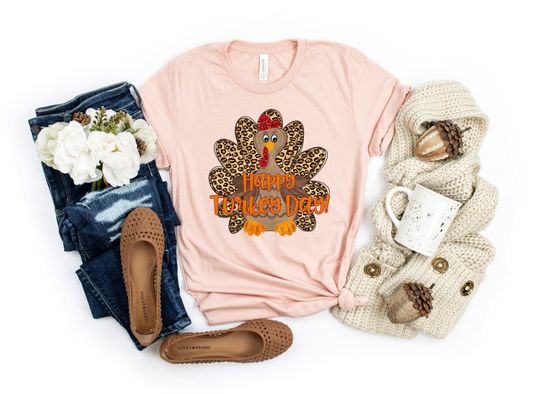 Happy Turkey Day Shirt, Cute Turkey Shirt, Turkey Shirt