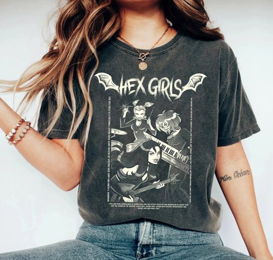 The Hex Girls Rock Band Music Shirt, Music Concert 2024 T-shirt