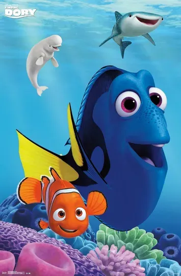 Disney Pixar Finding Dory - Dory Poster