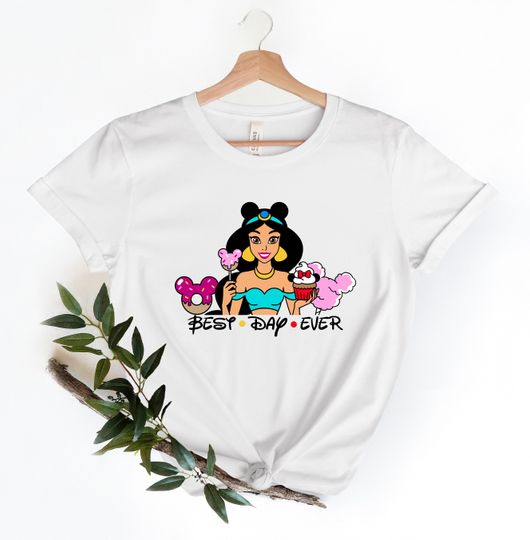 Disney Princess Shirt, Jasmine Best Day Ever Shirts, Disney Jasmine Shirt, Princess Jasmine Shirt, Disneyland Shirt, Magic Kingdom Shirt,