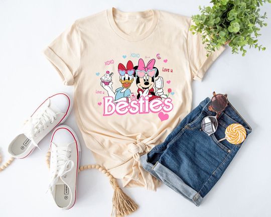 Disney Besties Shirt, Minnie Mouse Shirt, Daisy Duck Shirt