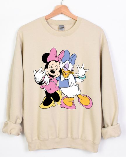 Disney Minnie and Daisy Sweatshirt, Disney Best Friends
