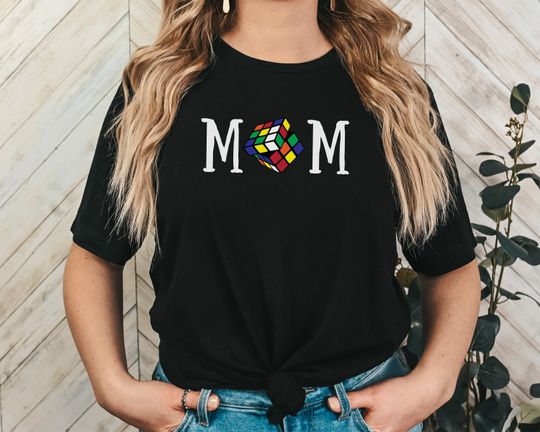 Rubiks Cube Mom Shirt, Rubiks Lover, Cuber Mom Tee, Cubing Club, Rubiks Cube Shirt, Rubiks Cube T-shirt, Mom Shirt, Rubiks Cube Graphic Tee