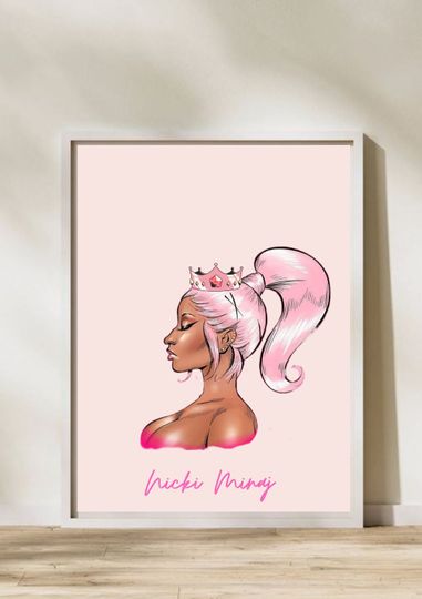 Nicki Minaj printable wall decor