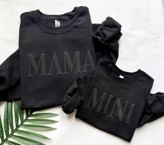 Mama and mini sweatshirts, mommy and me, matching sweatshirts