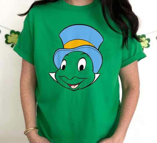 Jiminy Cricket T-Shirt, Disney Pinocchio T-shirt