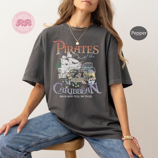 Pirates of the Caribbean Disneyland  Shirt, Disney Shirt, Dead Men Tell No Tales Shirt