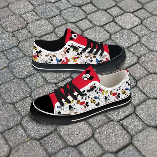 Disney Mickey Mouse Women's Low Top Sneakers