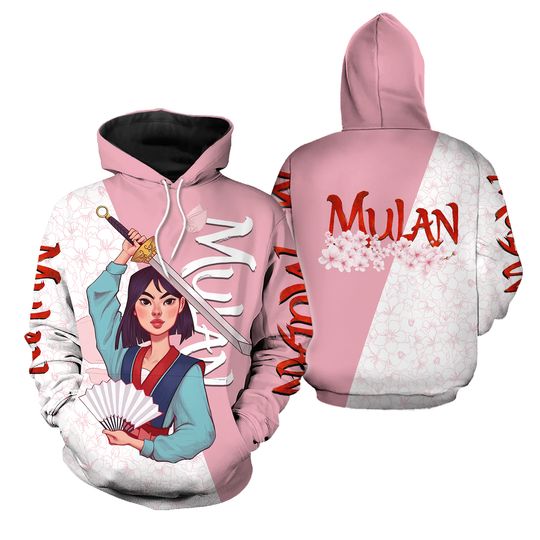 Disney Mulan 3D Print Hoodie