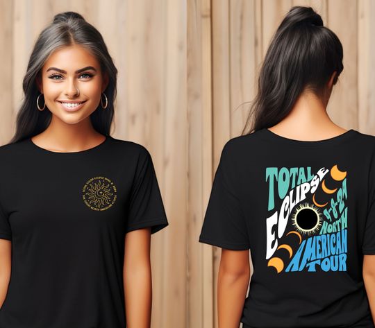 Total Eclipse Double-Sided Shirt, April 8 2024 T Shirt