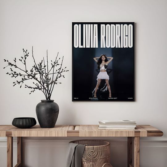 Olivia Rodrigo Poster Olivia Rodrigo Print Olivia Rodrigo Decoration Olivia Rodrigo Merch Olivia Rodrigo Gallery Art Olivia Rodrigo Gift