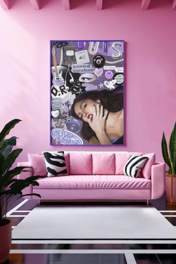 Olivia Rodrigo Guts poster, guts poster, olivia rodrigo Album posters, olivia rodrigo guts, album cover poster, olivia poster