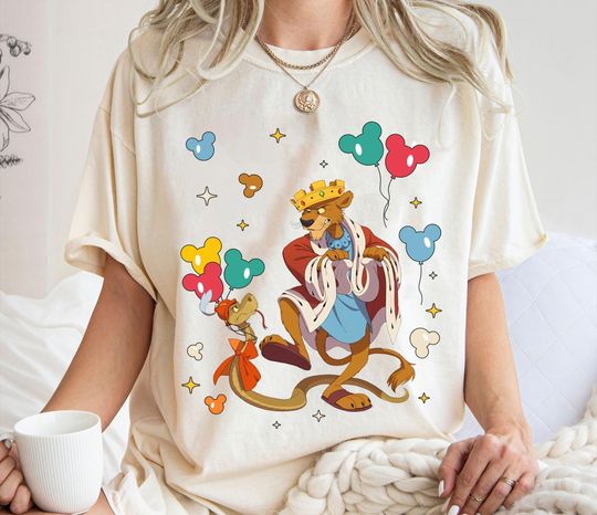 Retro Prince John And Sir Hiss Shirt, Robin Hood T-Shirt