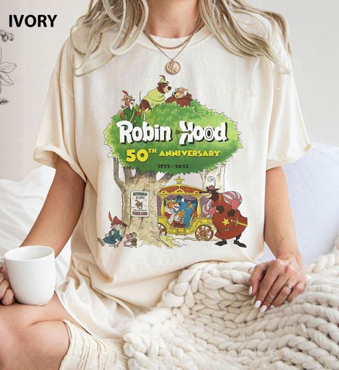 Vintage Robin Hood And Little John Oo De Lally Golly What A Day Shirt