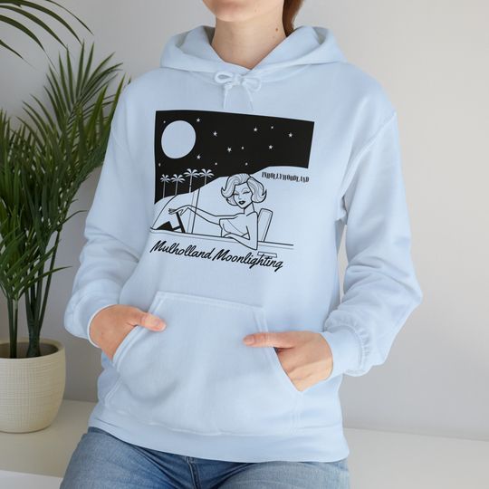 Marilyn Monroe Mulholland Moonlighting Pop Art Unisex Hoodie