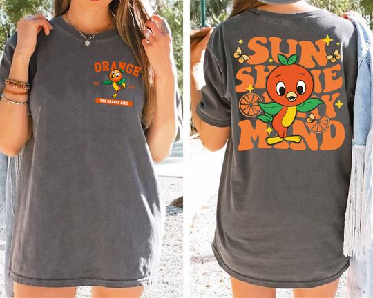 Disney Orange Bird Sunshine Shirt, Orange Bird Shirt, Disney Orange Bird Shirt, Summer Vacation Shirt, Hello Sunshine Shirt, Summer Shirt