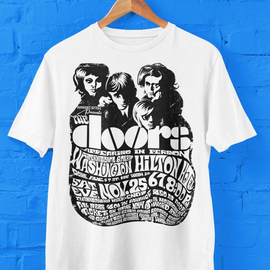 The Doors Graphic T-Shirt, Rock band T-shirt