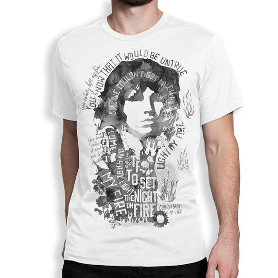 The Doors Graphic T-Shirt, Rock band T-shirt