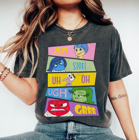 Disney Inside Out Characters Group Shirt, Today Is A Core Memory Day Shirt