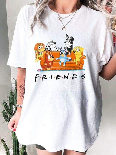 BlueyDad Friends Shirt, BlueyDad Friends Shirt, BlueyDad Friends Shirt, Friends of BlueyDad Shirt, BlueyDad Shirt Kids, BlueyDad Family Birthday Shirt