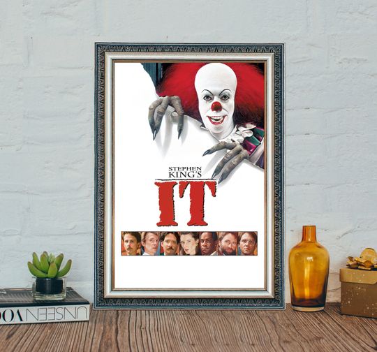 IT Poster, Pennywise Poster, Wall Decor