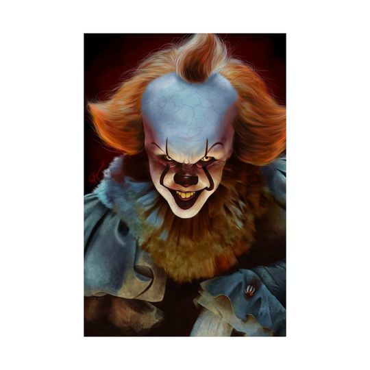 IT Poster, Pennywise Poster, Wall Decor