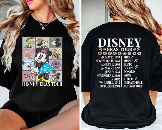Disney Minnie Mickey Tour Shirt, Disney Eras Tour Shirt, Walt Disneyworld Shirt, Disney Eras Trip Shirt