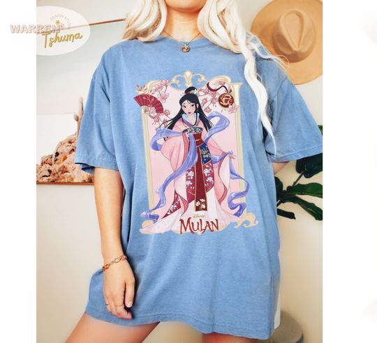 Mulan Princess Shirt, Mulan Birthday Outfit, Princess Mulan Birthday Shirt, Disney Birthday Shirt