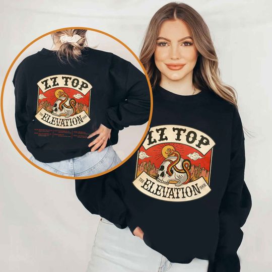 ZZ Top The Elevation Tour 2024 Shirt
