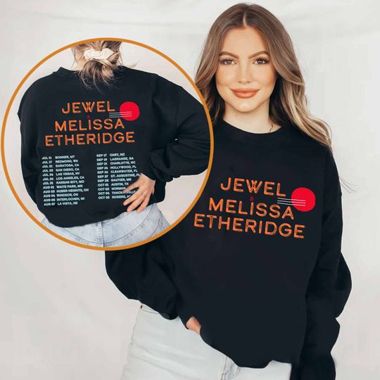 Jewel And Melissa Etheridge 2024 Tour Shirt