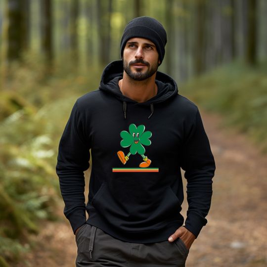 Feeling Lucky Shamrock Unisex Heavy Blend Hooded