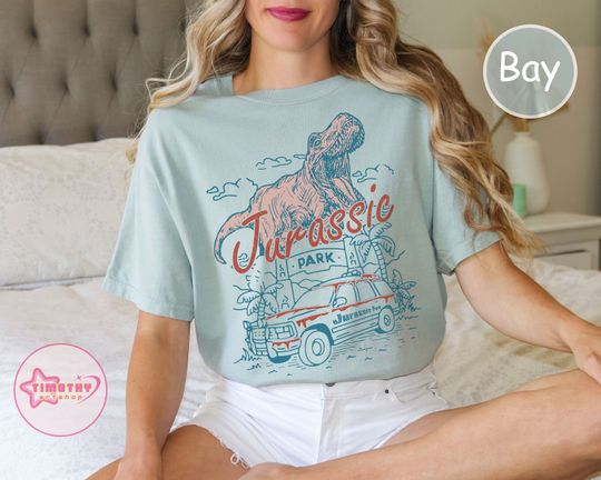 Vintage Jurassic Park Shirt, Jurassic Park Graphic T-Shirts