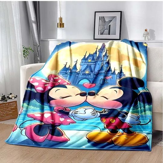 Disney Minnie Mickey  Fleece Blankets