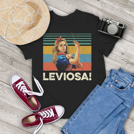Leviosa Vintage T-Shirt, Hermione Lovers Fan Shirt