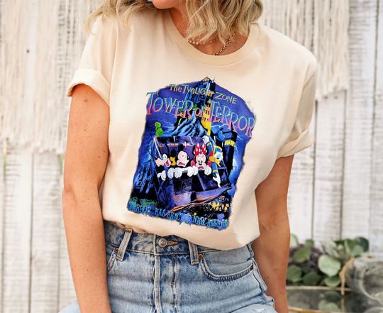 Mickey And Friends Tower Of Terror Shirt, Mickey And Friends Shirt, Disneyworld Shirts, Disney Shirt