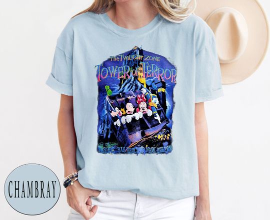 Mickey And Friends Tower Of Terror Shirt, Mickey And Friends Shirt, Disneyworld Shirts, Disney Shirt