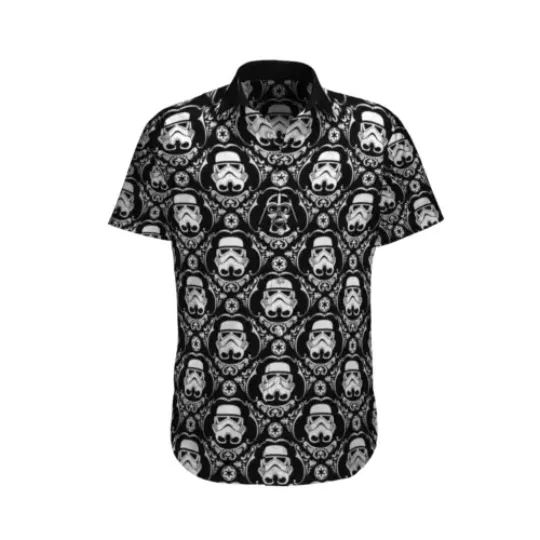 Discover Stormtrooper Art Empire All Hawaiian, Summer Party Shirt, Buttom Down Shirt