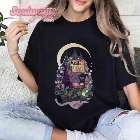 Gravity Falls Mystery Shack House Shirt, Dipper Pines Shirt, Mabel Pines Shirt, Disney Gravity Falls Characters T-Shirt