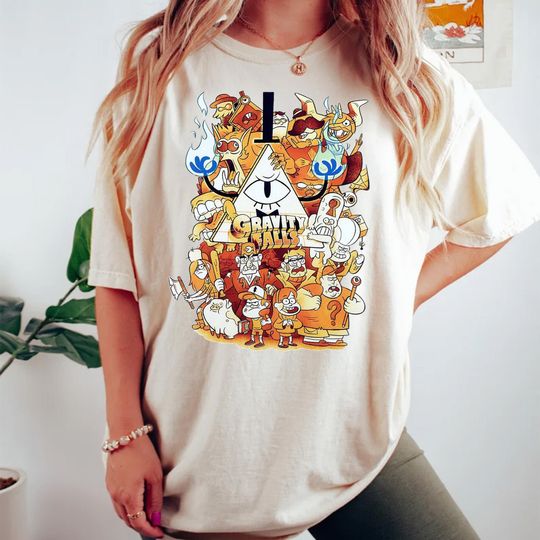 Gravity Falls Mystery Shack Retro 90s T-Shirt, Gravity Falls Shirt, Dipper Pines Shirt, Mabel Pines Shirt, Disney Characters